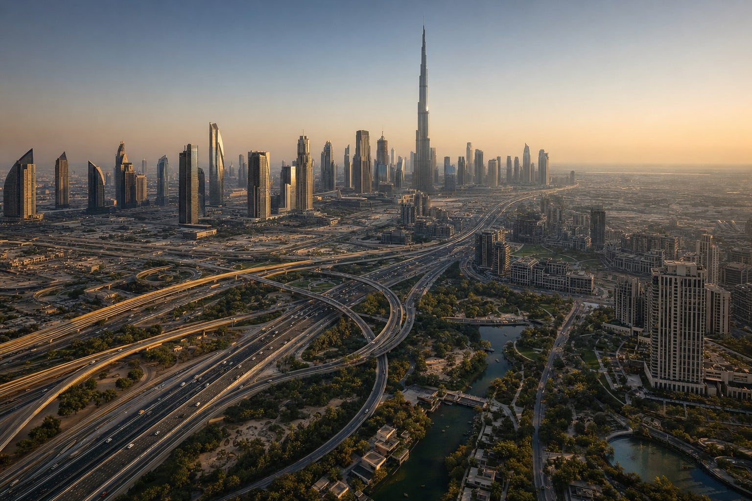 Dubai 2040 Plan Urbain : les 5 zones qui portent l'immobilier