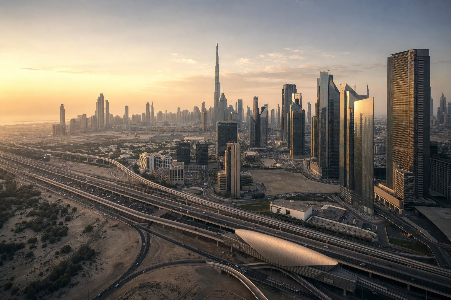 Dubai Metro Blue Line 2029 : les zones immobilières qui vont décoller