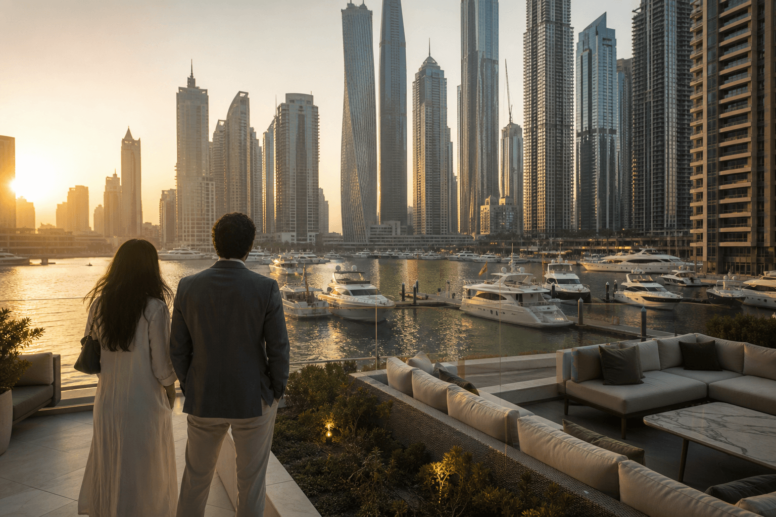 Rendement locatif Dubai Marina vs Palm Jumeirah : l'écart se ferme en 2026
