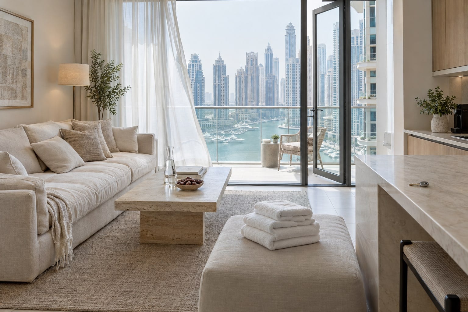 Tarification Airbnb à Dubaï : ADR, saisons et prix plancher