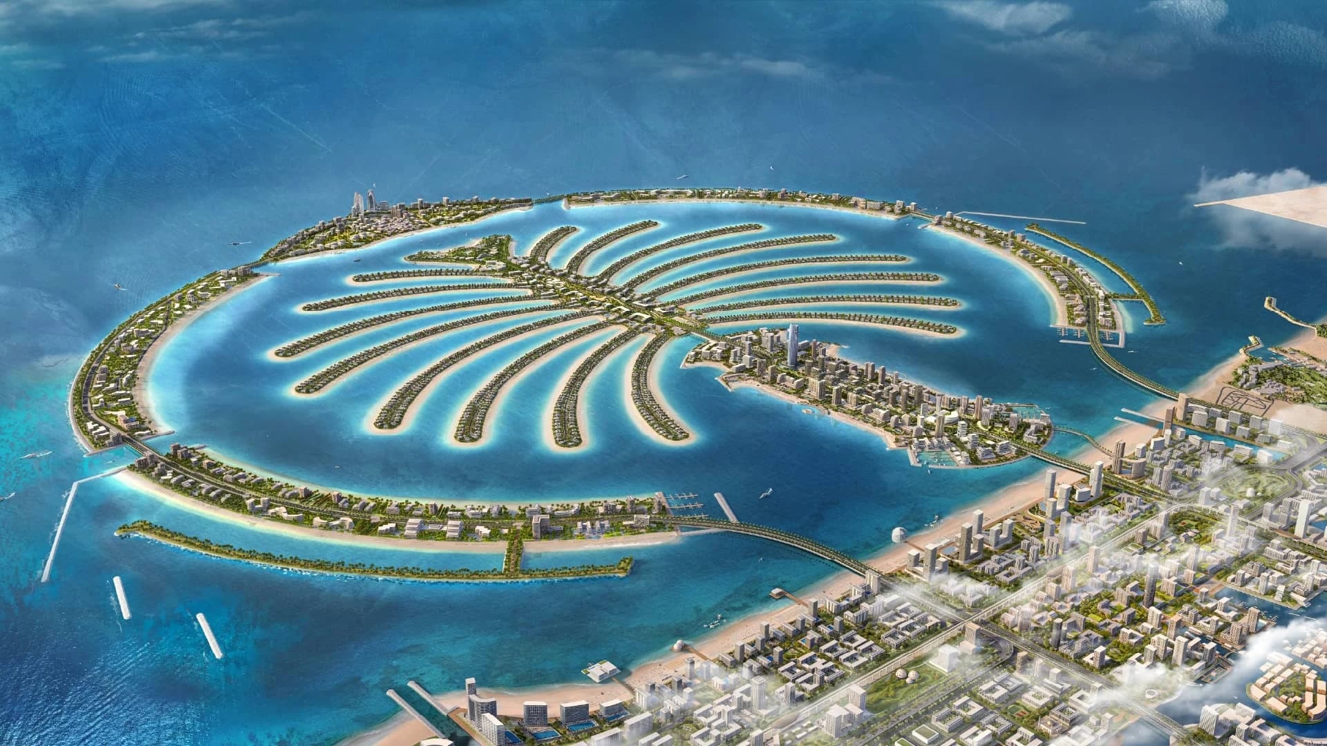 Palm Jebel Ali — Palm Jebel Ali · Frond F